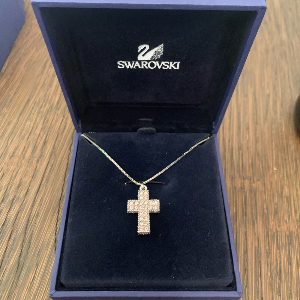 Swarovski Cross Pendant Necklace